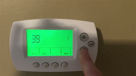 How To Reset Your Honeywell Thermostat Youtube