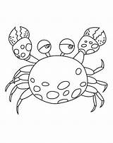 Coloring Crab Pages Printable Cartoon Colouring Kids Animal Print Crabs Sheets Color Sea Shopkins Visit Summer Pokemon Hellokids Google Ca sketch template