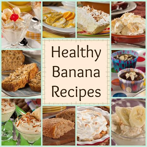 Stir together and set aside. 12 Healthy Banana Recipes: Banana Bread, Banana Pudding ...