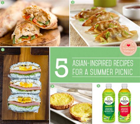 An Asian Inspired Summer Picnic With Light And Savory Flavors