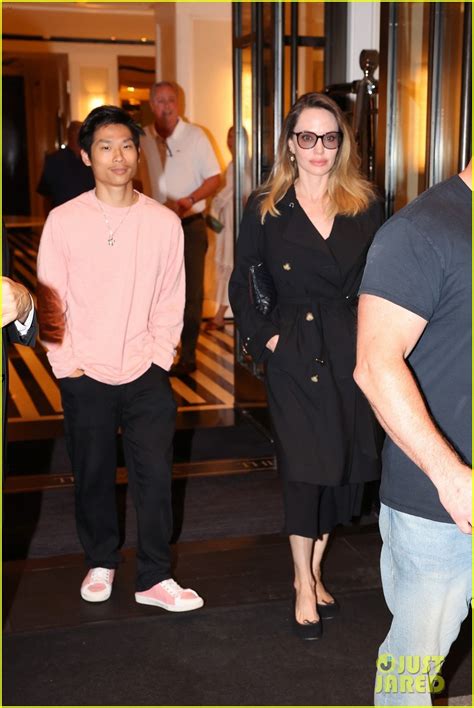 Angelina Jolie Son Pax Enjoy A Night Out In New York City Photo Angelina Jolie Pax