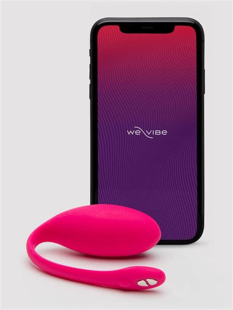 we vibe jive app controlled rechargeable love egg vibrator lovehoney nz