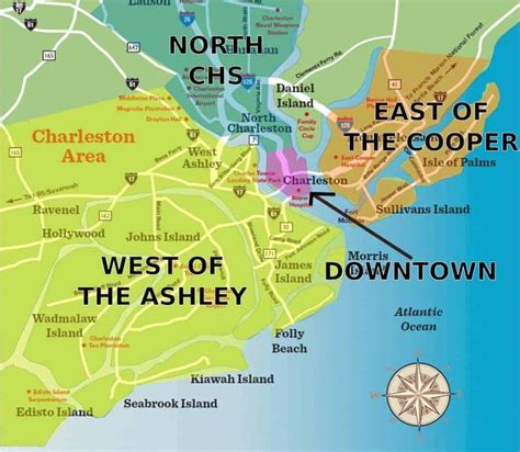 Map Of Charleston Sc Area World Map