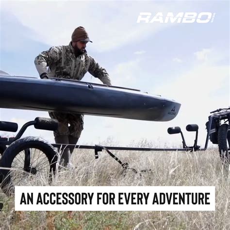 Mua Rambo Bikes Canoe And Kayak Trailer Cart Heavy Duty Kayak Cart