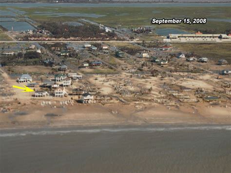 Hurricane Ike Damage A Picture Comparison Insta Weather Insights