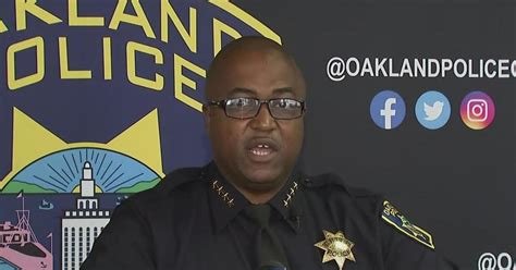 raw oakland police chief discusses 6 homicides in past 4 days cbs san francisco