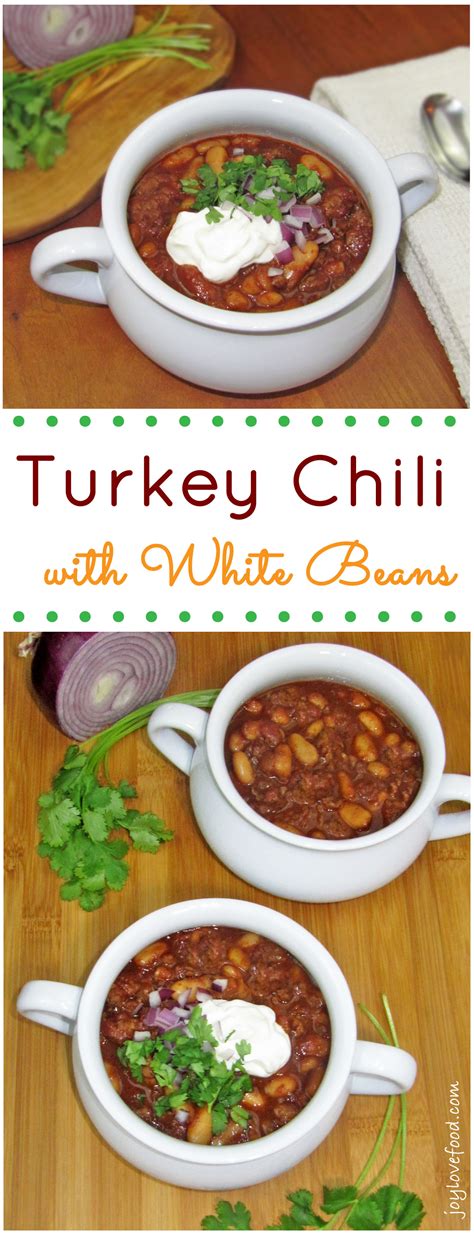 Can i make homemade chili beans with my own beans and seasonings? Turkey Chili with White Beans - Joy Love Food
