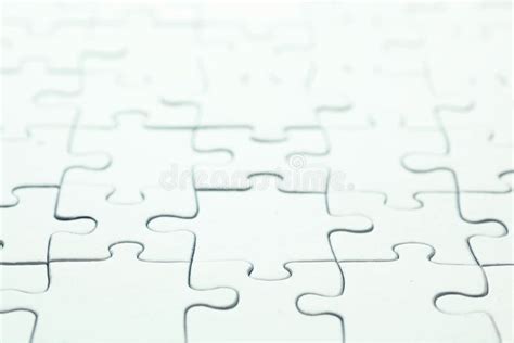 Blank White Puzzle Stock Photo Image Of White Complete 33226460