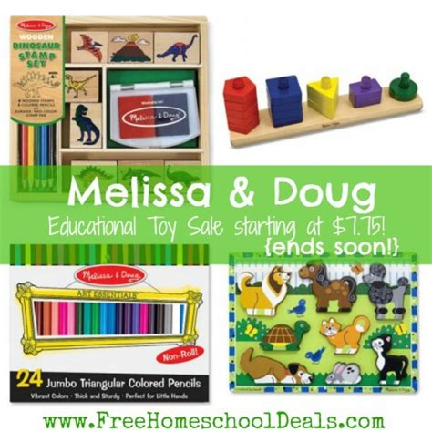 Melissa And Doug Educational Toy Sale Starting At 775 Ends Soon