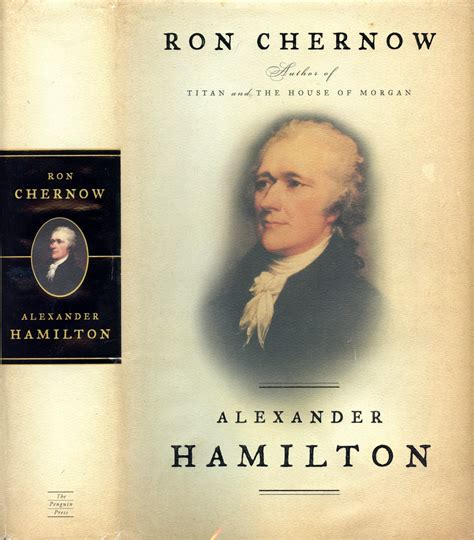 Alexander Hamilton 2004 Signed First Edition First Printing By Chernow Ron Signed