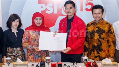 PSI Resmi Usung Khofifah Emil Dardak Untuk Pilkada Jawa Timur