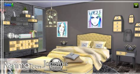 Teen Bedroom Sims 4
