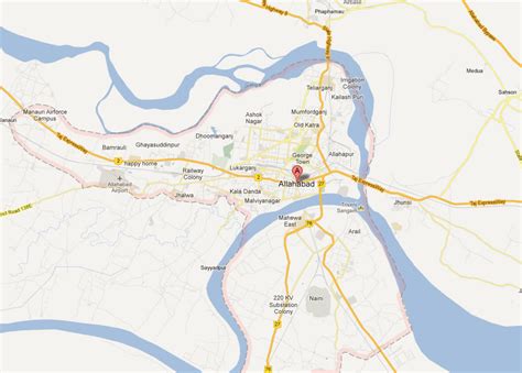 Allahabad Map