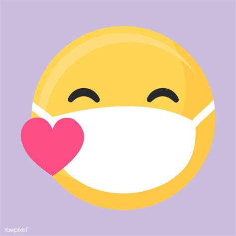 Free Face Mask Emoji Clipart Mask