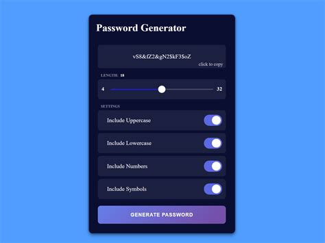 Javascript Random Password Generator — Codehim