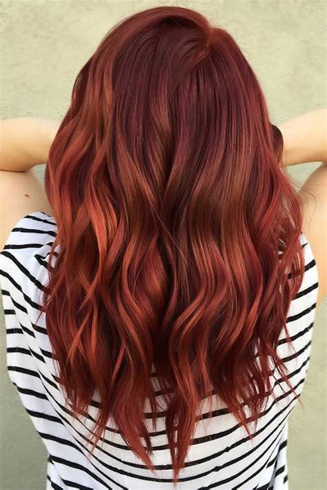 50 Red Hair Colors For Different Skin Tones Fiery