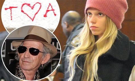 Rolling Stone Keith Richards Daughter Theodora In Court After Red Graffiti On Convent Daily