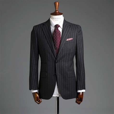 Oscar Hunt Oscarhunttailors • Instagram Photos And Videos Black Pinstripe Suit Men Suit