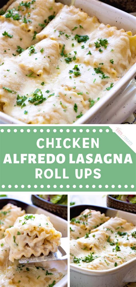This bacon wrapped chicken roll ups recipe is a family favorite! Chicken Alfredo Lasagna Roll Ups are always a hit! Cute ...