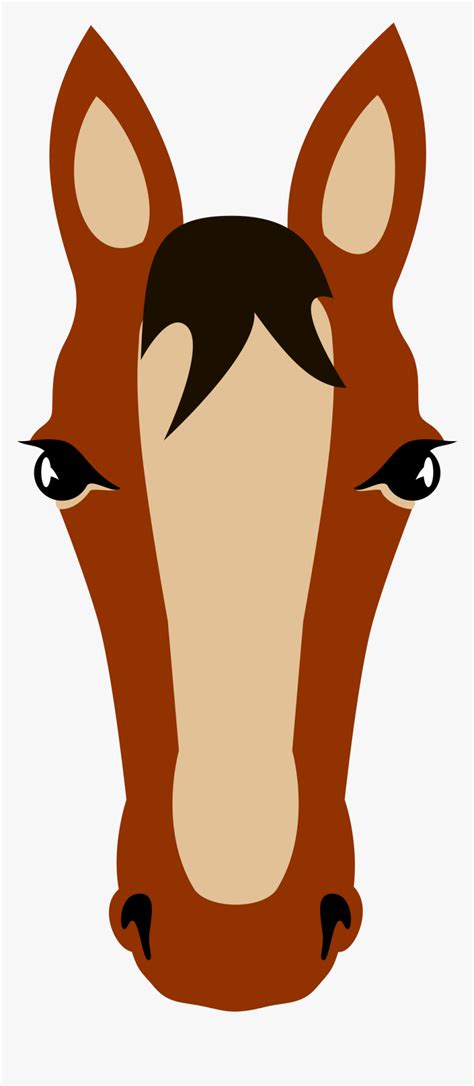Horse Face Png Cara De Caballo Dibujo Transparent Png Transparent