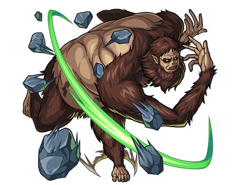 Beast Titan Zeke Render Monster Strike By Maxiuchiha22 On Deviantart