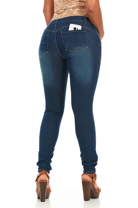 Cute Women S Juniors Plus Butt Lifting Stretchy Skinny Jeans Juniors