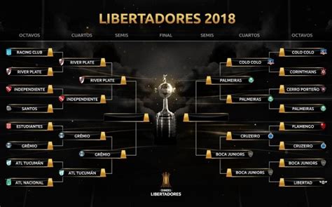 As Qued El Cuadro De La Copa Libertadores En Semifinales La P Gina