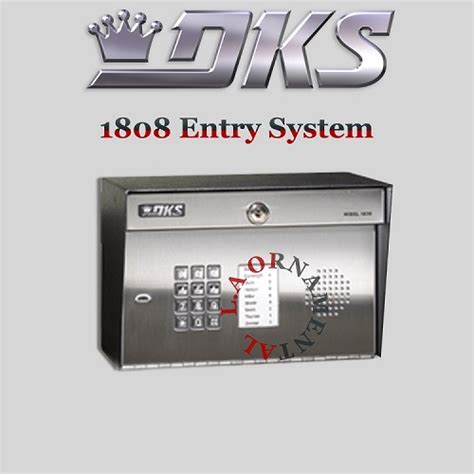 • refer to the separate loop information manual. Doorking 1808 084 Surface Mount Telephone Entry System