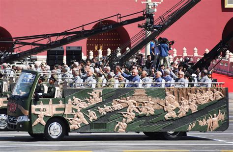 China Holds Massive Military Parade To Cut Troop Levels By 300000