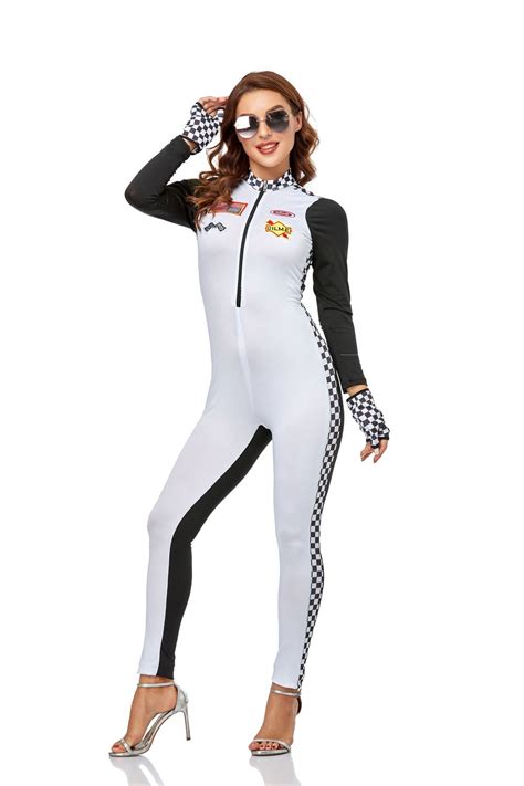 Vorallme M Xl Car Model Sexy Racing Suit Female Pilot Performance Suit