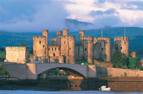 Conwy Castle In Northern Wales Was Built During The English Invasion