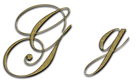 Carta G De Oro · Imagen Gratis En Pixabay