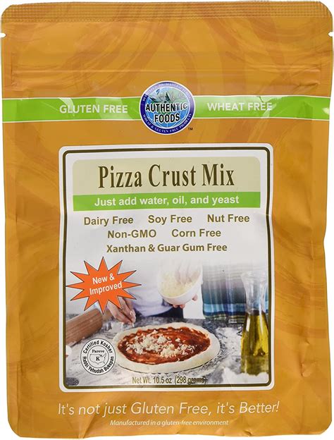 Authentic Foods Gluten Free Pizza Crust Mix Ounce Grams