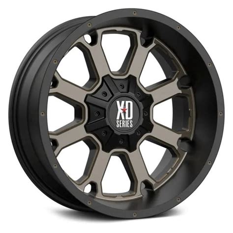 Xd Series Xd825 Buck 25 Matte Black Dark Tint Powerhouse Wheels And Tires