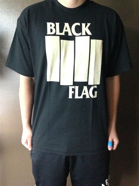 Black Flag Band T Shirt By Bndtees On Etsy