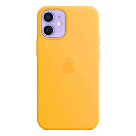 Apple Iphone 12 Mini Silicone Case With Magsafe Sunflower In Qatar