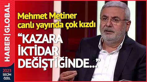 Mehmet Metiner Canl Yay Nda A T A Z N Yumdu G Z N Kazara Ktidar
