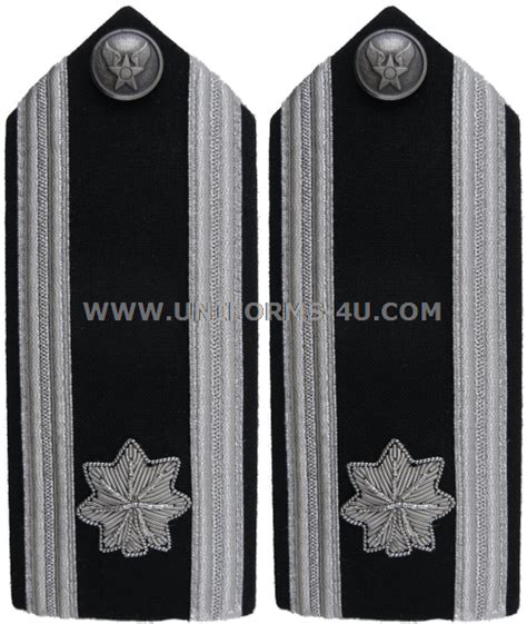 Genuine Vintage Us Air Force Mess Dress Colonel Shoulder Boards For