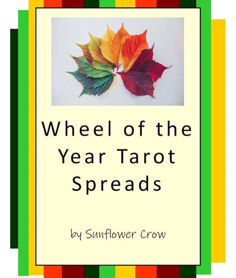 Wheel Of The Year Sabbat Tarot Spread Inspiration Immediate Download
