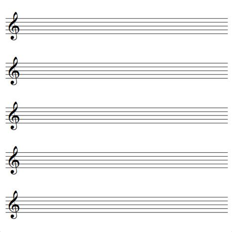 Also a line for the song title, the artist, six blank chords, and tab paper. FREE 8+ Sample Music Staff Paper Templates in PDF | MS Word
