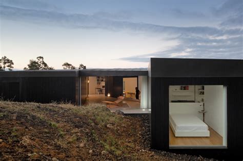 The Black Minimalist Country House With Lambs In Pico Island Portugal