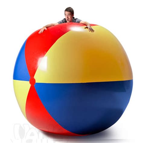 130cm Super Big Giant Inflatable Pvc Beach Ball Colorful Swimming Pool