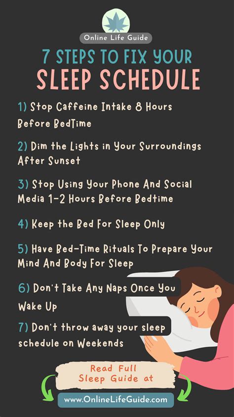 7 Step Guide To Fix Sleep Schedule And Reset Circadian Rhythm