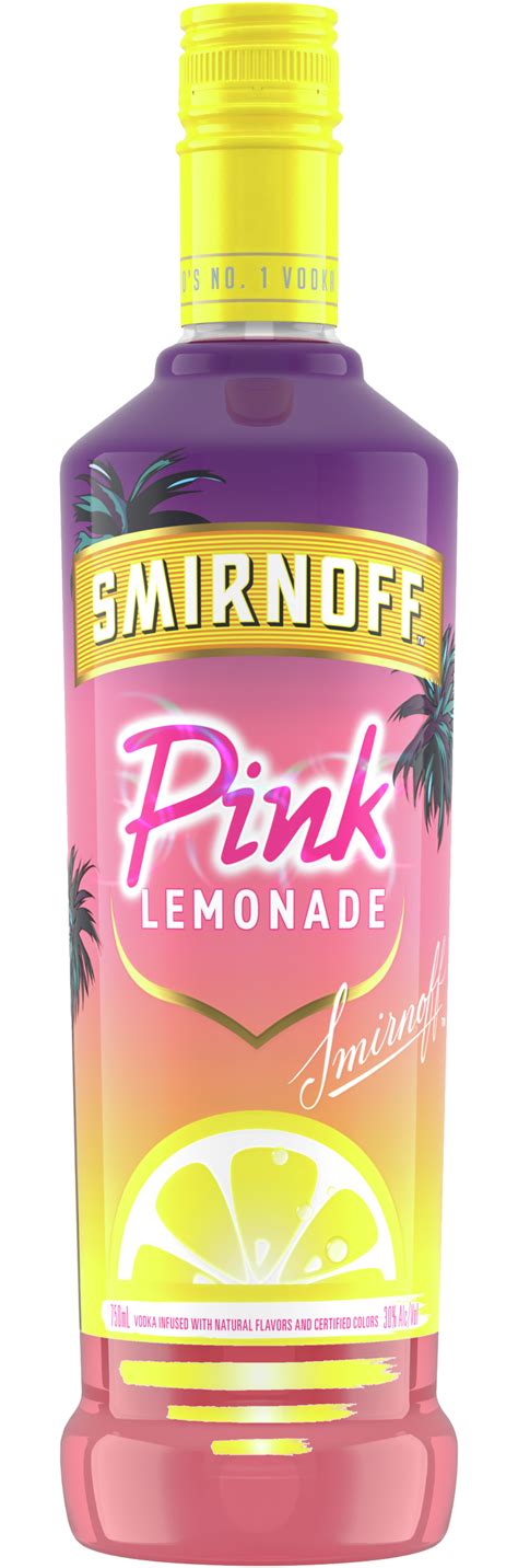 Smirnoff Pink Lemonade Vodka Bottles And Cases