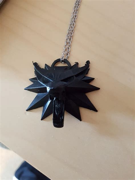 Witcher Medallion R3dprinting