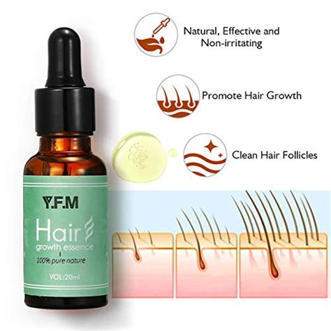 Hair Growth Serum Yfm Pure Natural Anti Hair Loss Serum Promote