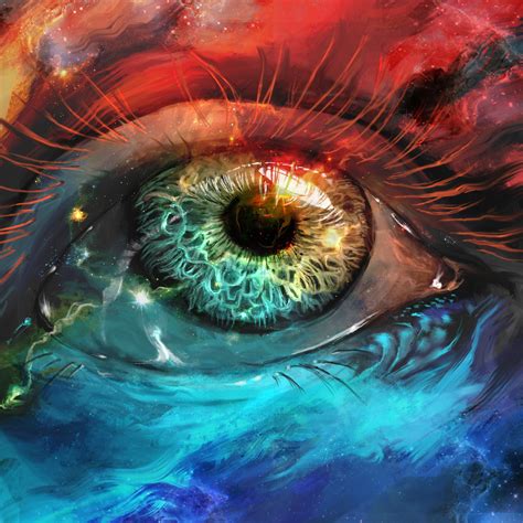 Cosmic Eye Nebula Eyes Artwork Eye Art Cool Eyes