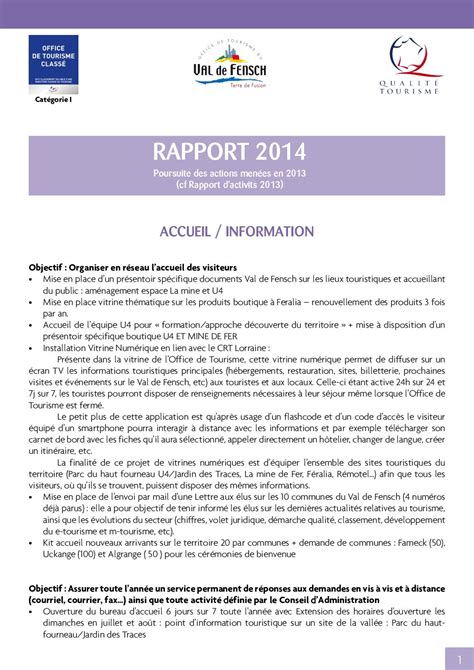 Calaméo Rapport Dactivité Vdft 2014