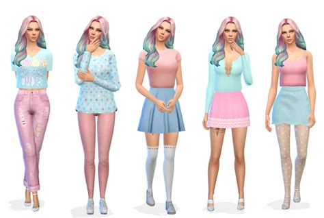 Sadness Simmer Pastel Lookbook Thank You To The Cc
