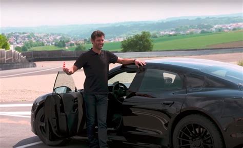 watch here s what a pro race driver thinks of porsche s first ev